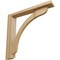 Ekena Millwork 2 1/2"W x 14 3/4"D x 14 1/4"H Reece Shelf Bracket, Cherry BKT02X14X14RECH - alternate 1